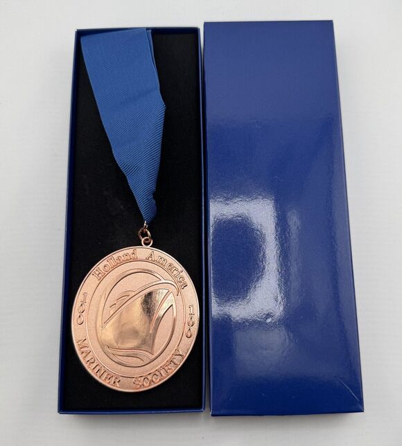 Other - Holland America 100 Mariner Society Medal Medallion Cruise Ship Ocean Liner